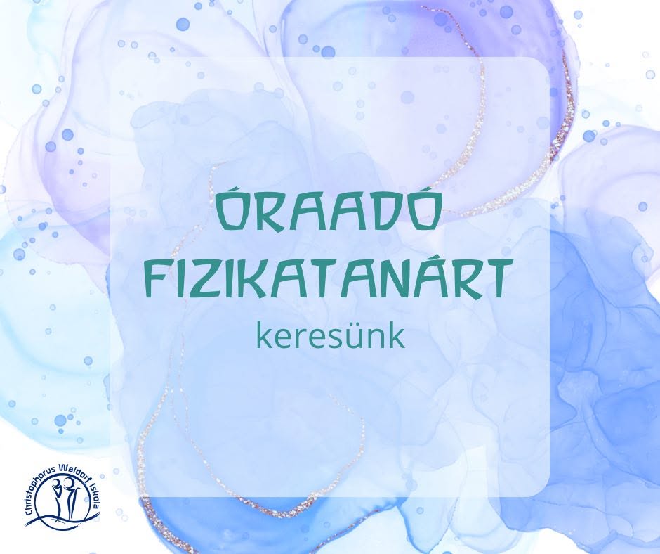 Óraadó fizikatanárt keresünk